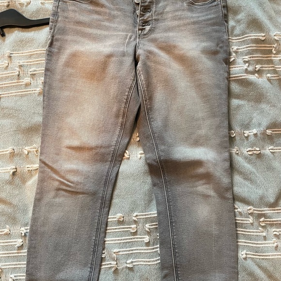 Light grey button fly jeans - Picture 4 of 4